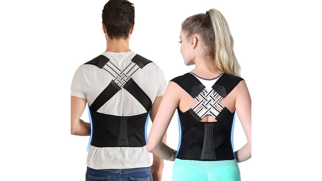 unisex posture support brace