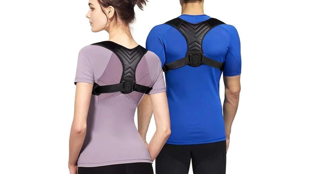 unisex posture support brace