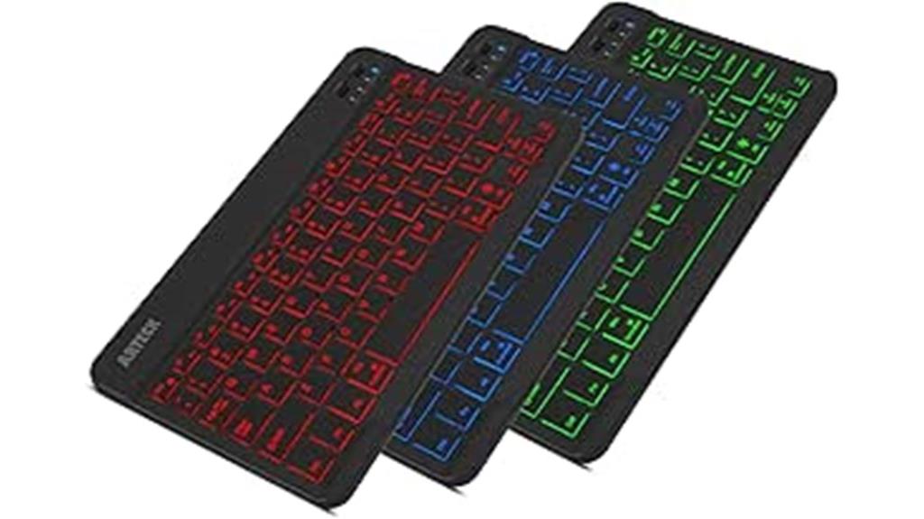 universal backlit bluetooth keyboard