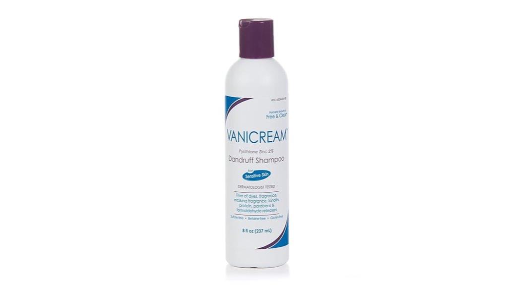 vanicream dandruff shampoo 8oz