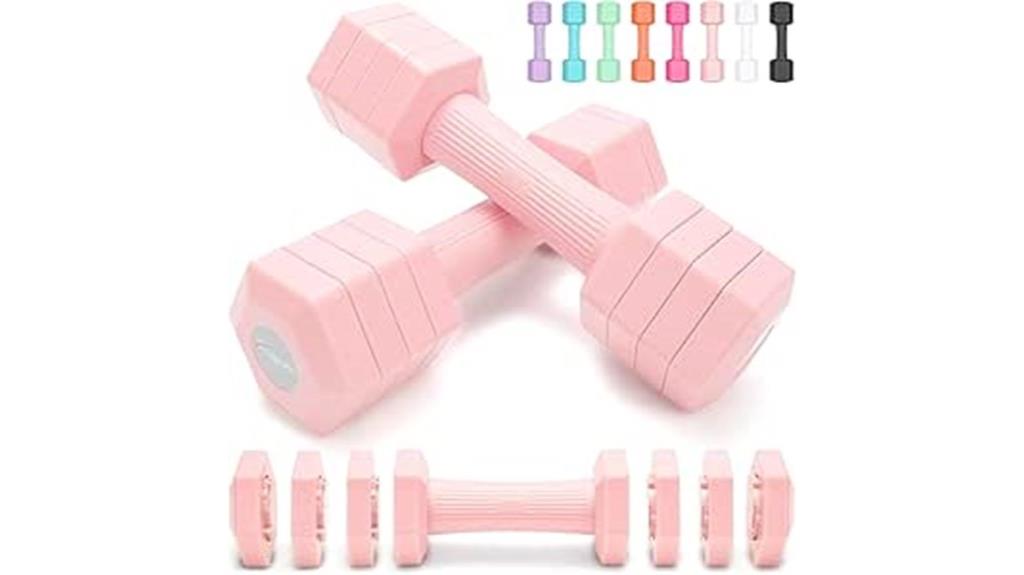 versatile home dumbbell set