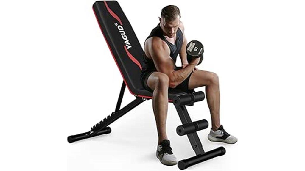 versatile home workout bench