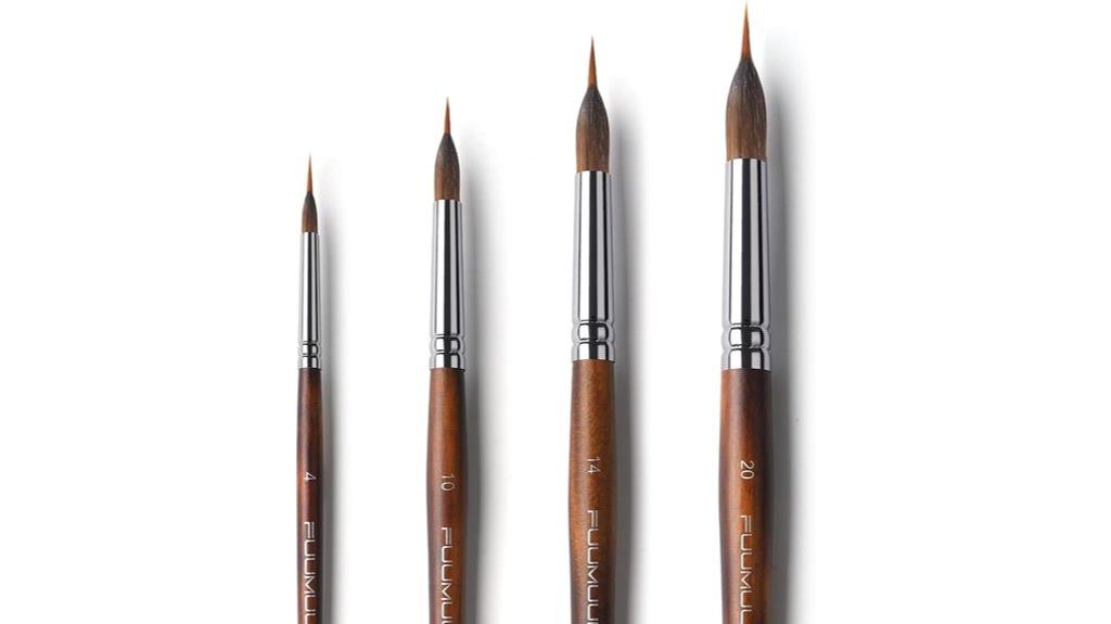 watercolor brush set