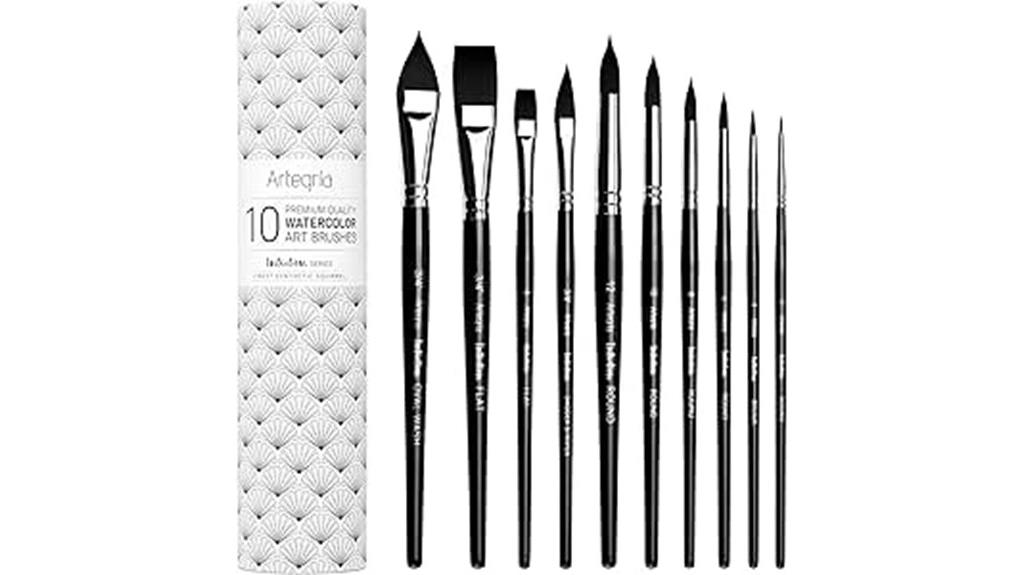 watercolor brush set