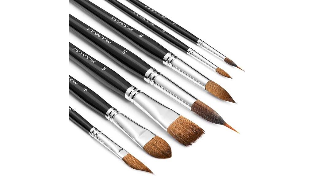 watercolor brush set