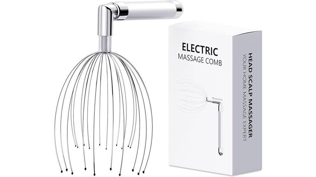 waterproof metal finger massager