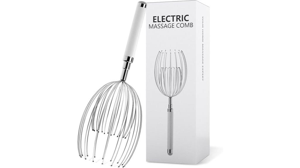 waterproof metal finger massager