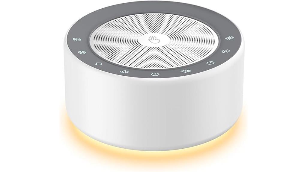 white noise nursery light