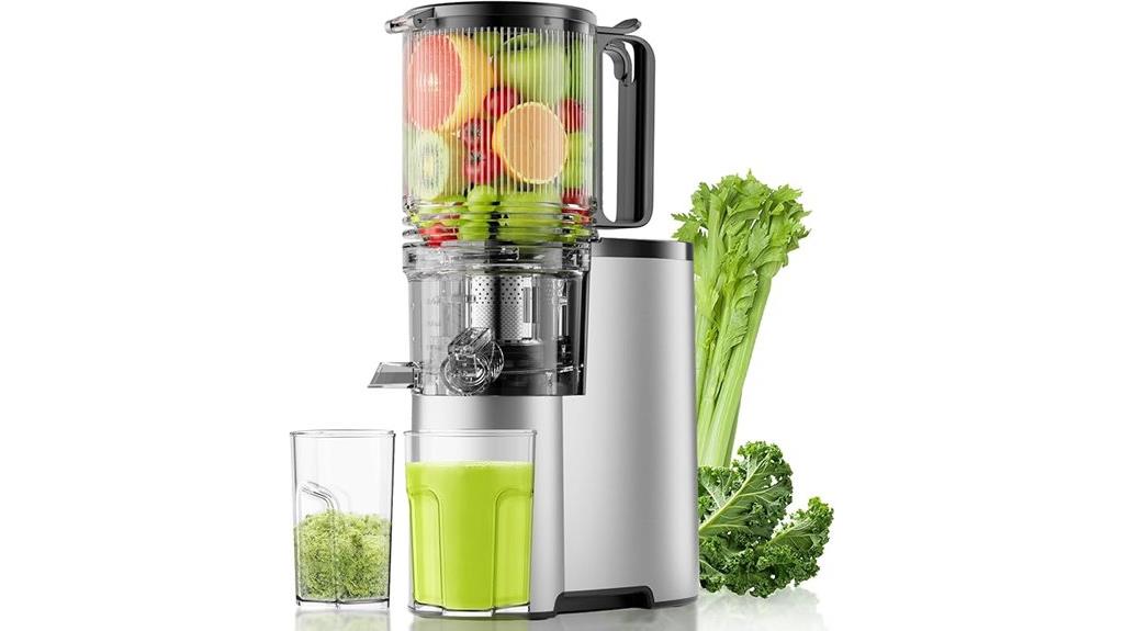 wide feed cold juicer