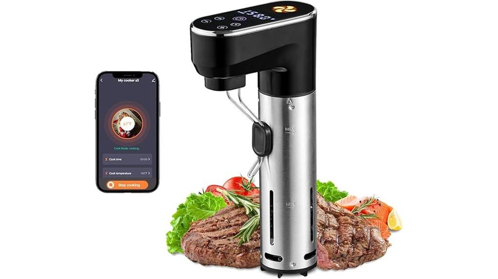 wifi enabled precise sous vide