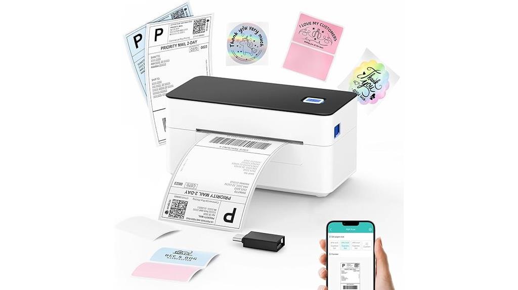 wireless 4x6 thermal printer