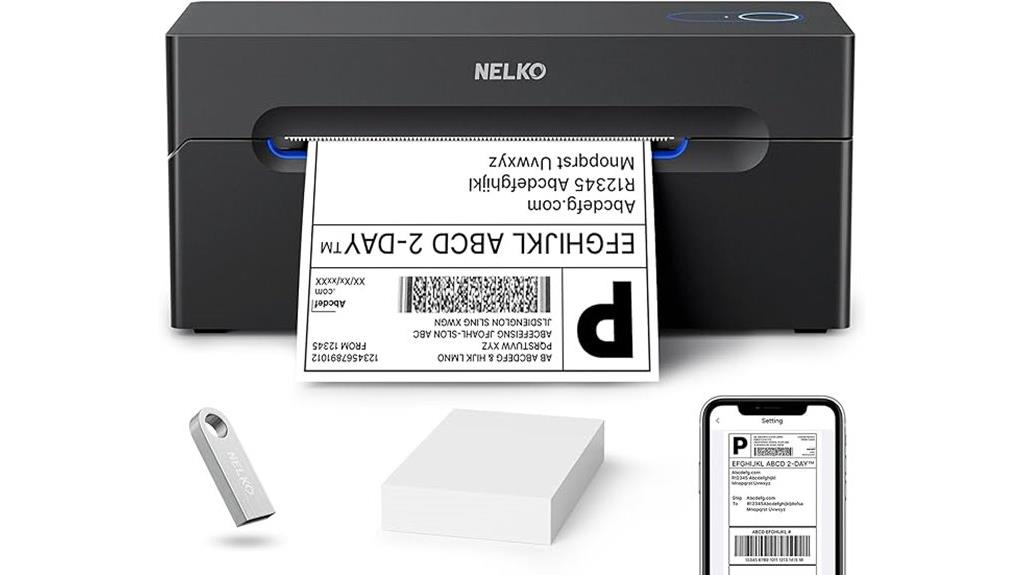 wireless bluetooth shipping printer