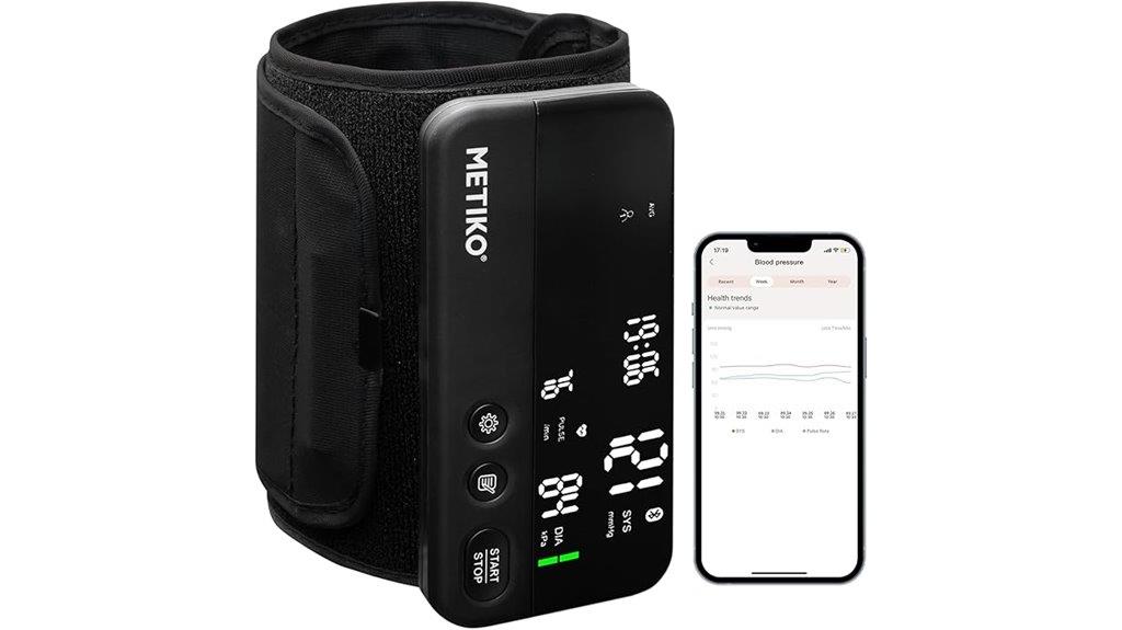 wireless bluetooth upper arm monitor
