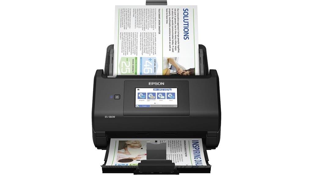 wireless color document scanner