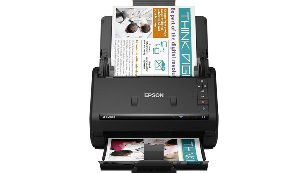 wireless duplex desktop scanner