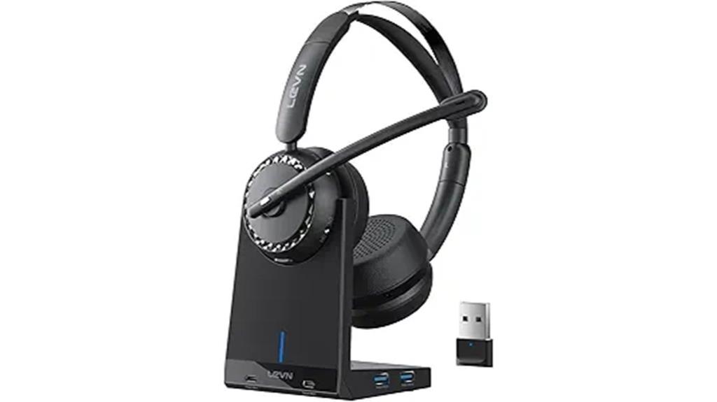 wireless headset with mic