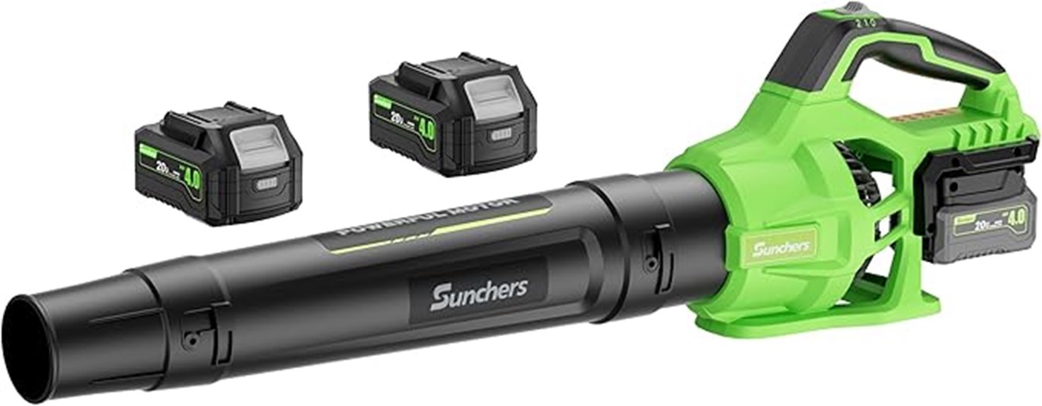wireless leaf blower package