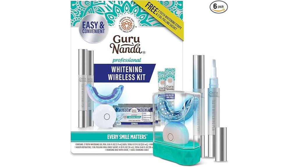 wireless led teeth whitening