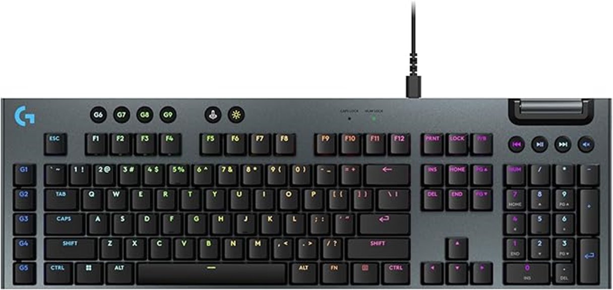 wireless mechanical gaming keyboard
