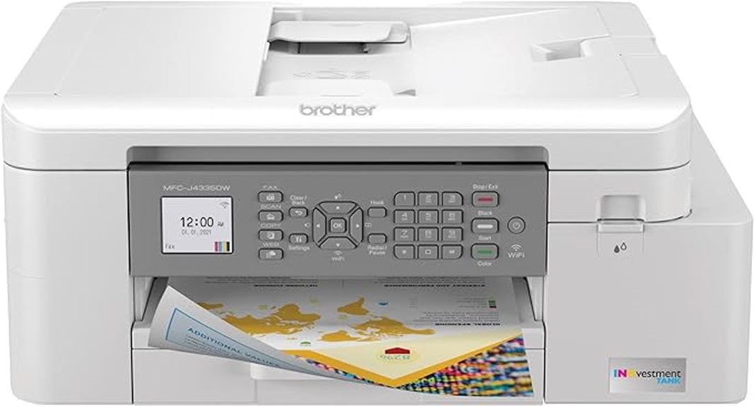 wireless multi function inkjet printer
