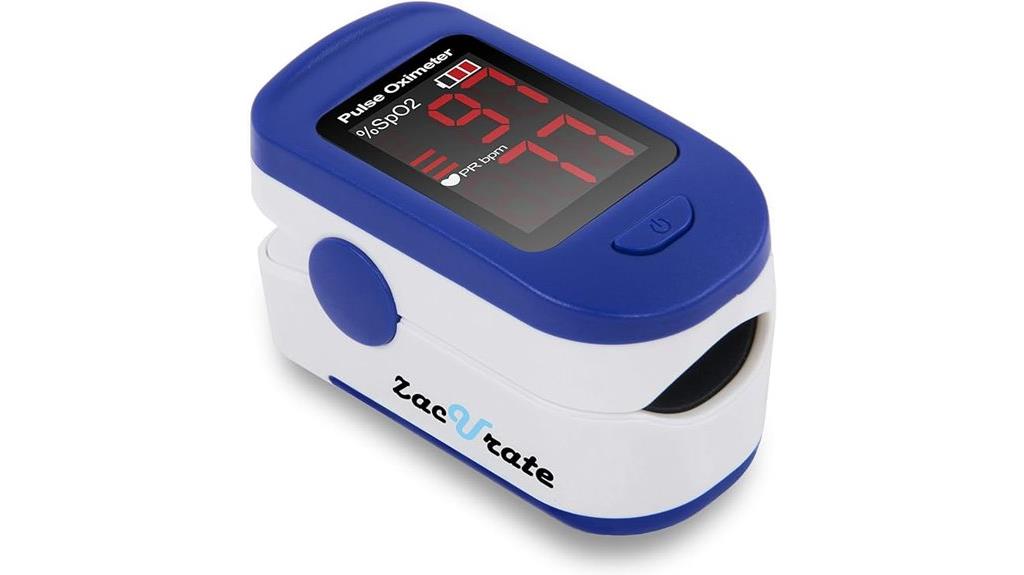 zacurate fingertip pulse monitor