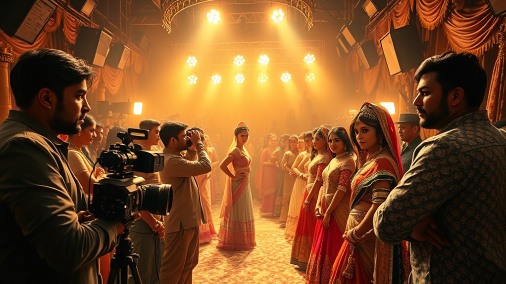 behind the glamorous facade