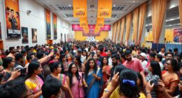 bollywood fans celebrate together