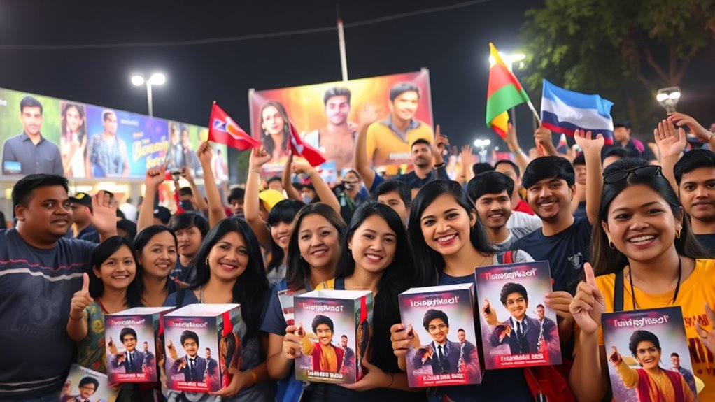 bollywood fans supporting charities