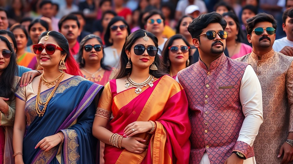 fans imitate bollywood style