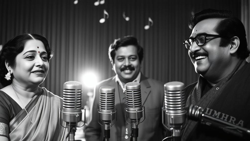 icons of classic indian music