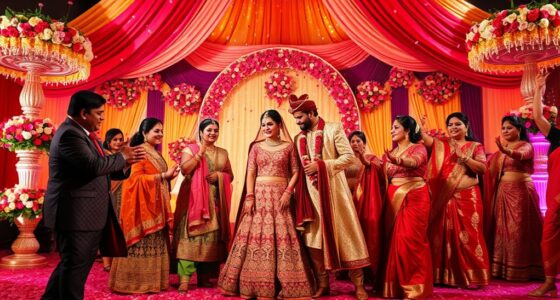 indian wedding celebrations portrayed