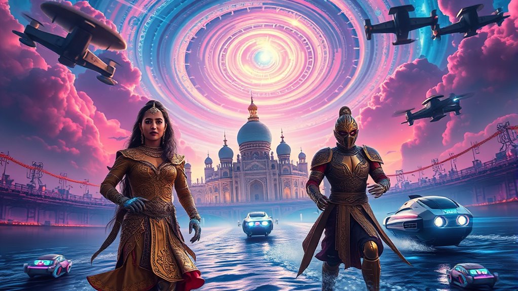 mythology meets sci fi creativity