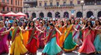 public bollywood dance celebrations