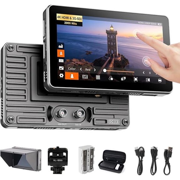 6 inch 4k hdmi monitor