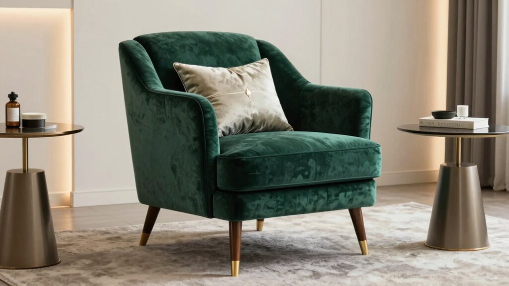 affordable glamorous accent chairs