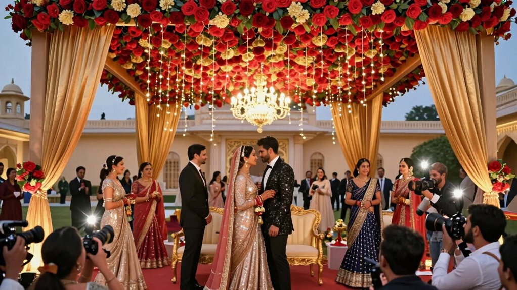 celebrity weddings as media spectacles