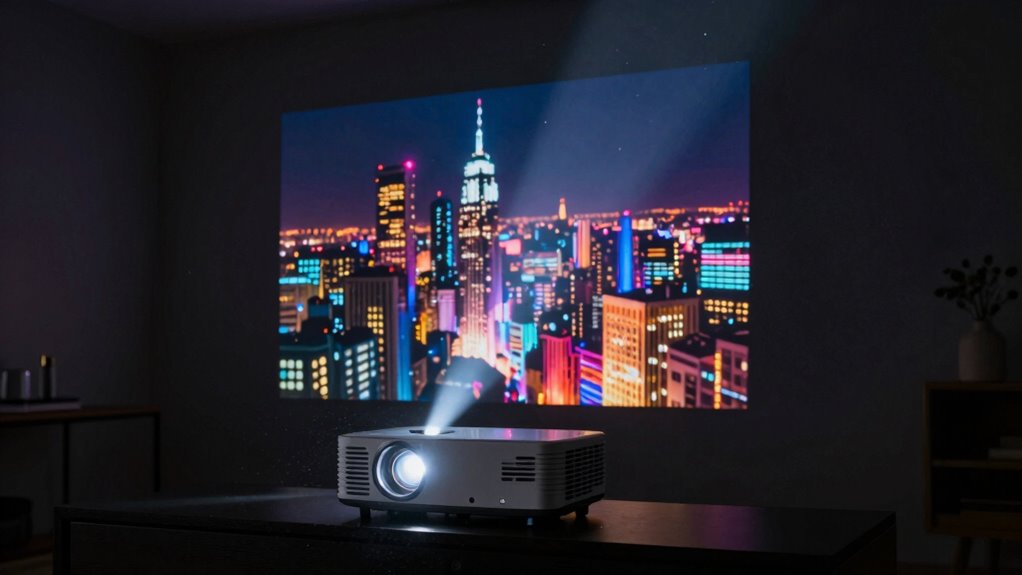 choosing projector brightness wisely