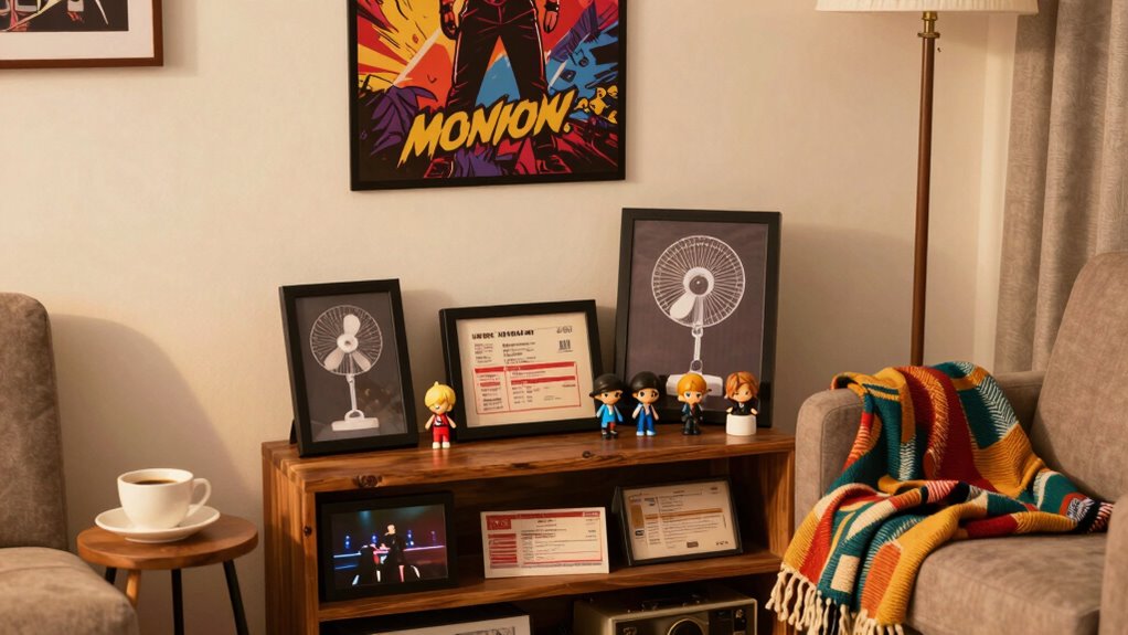 create personalized fan display