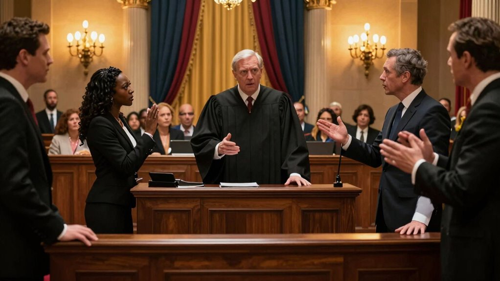 dramatic legal courtroom moments