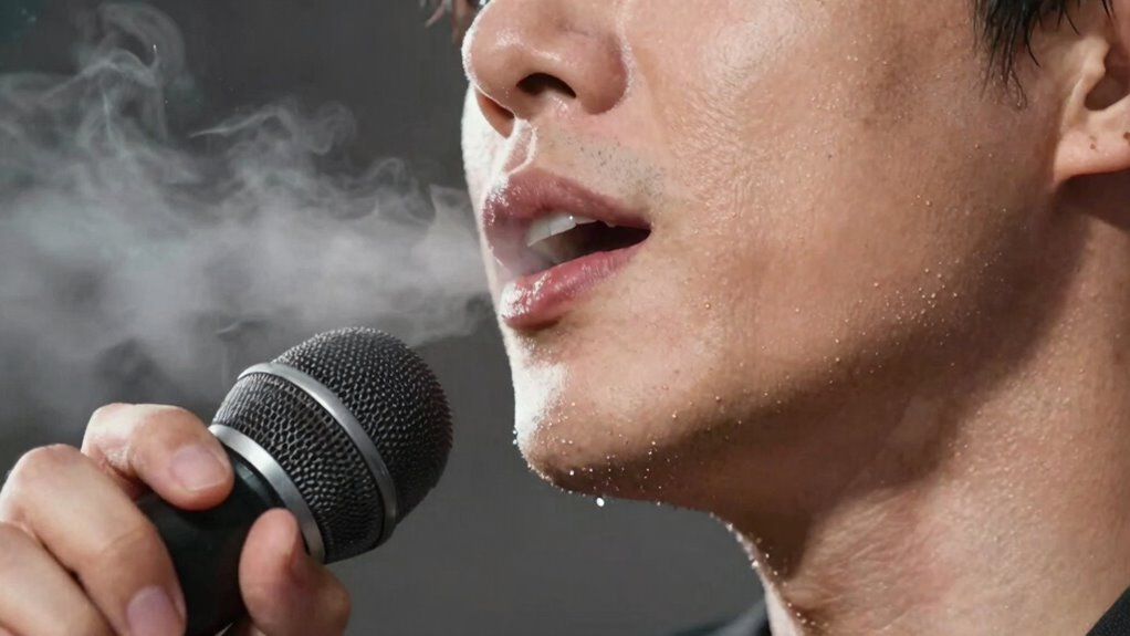 dry air harms singing