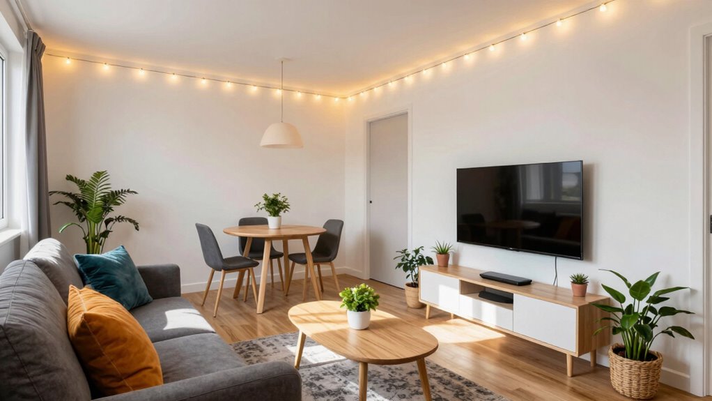 efficient layout for parties