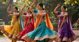 elegant dance slow motion