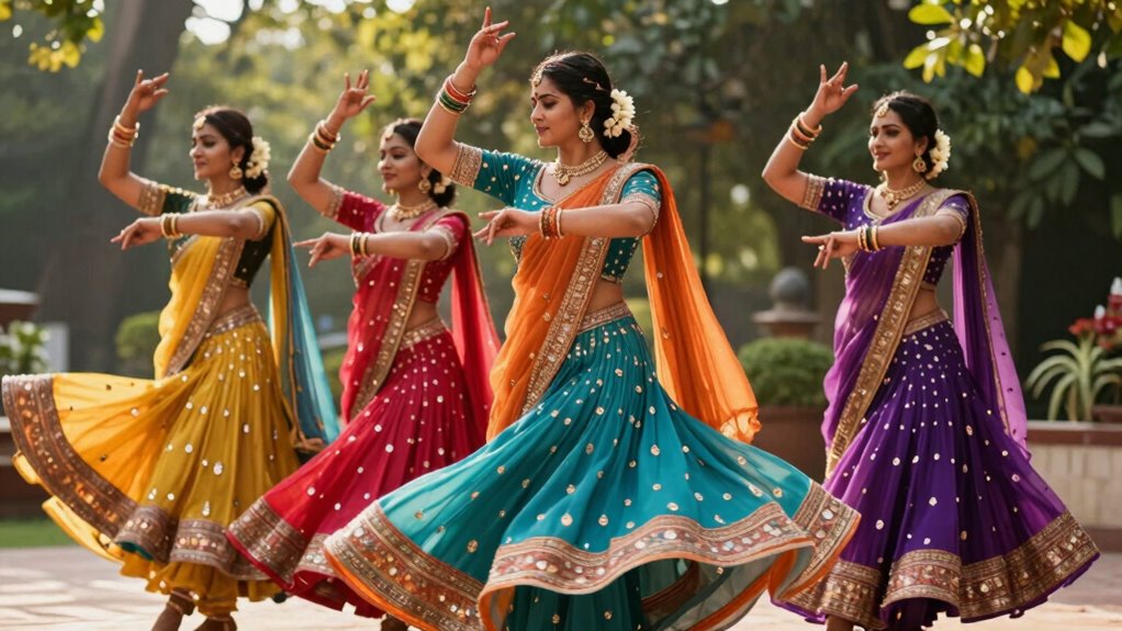 elegant dance slow motion