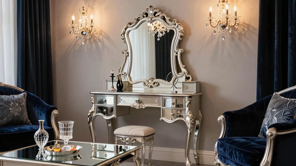 elegant reflective home decor