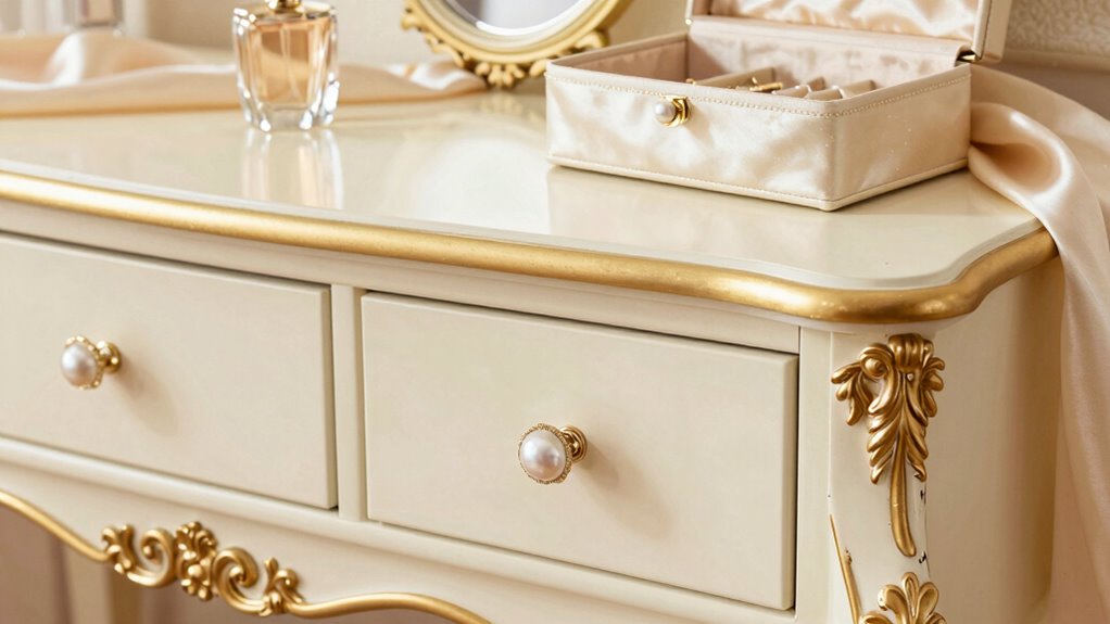 elegant vintage dressing details