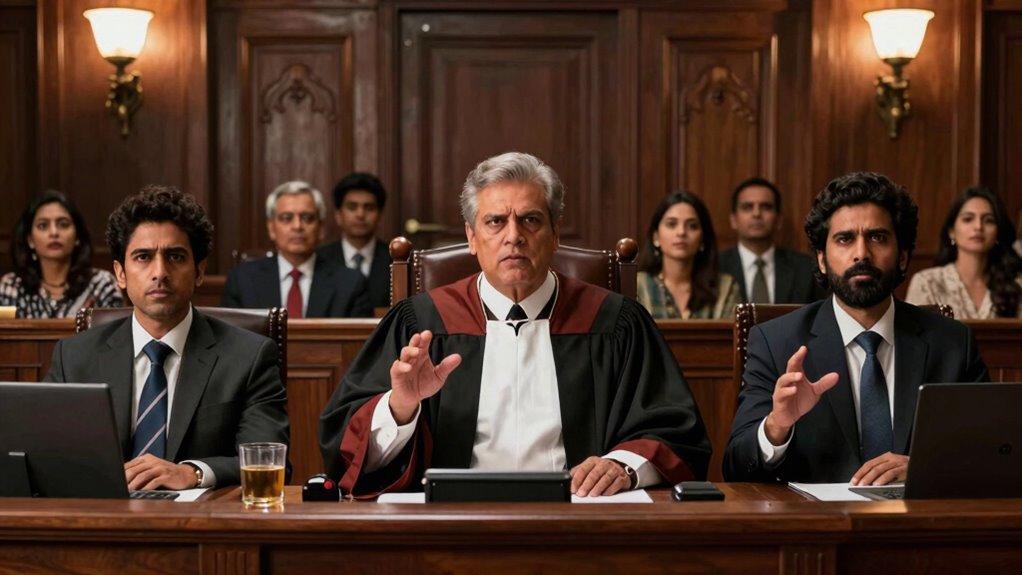 emotional courtroom dramatic climax