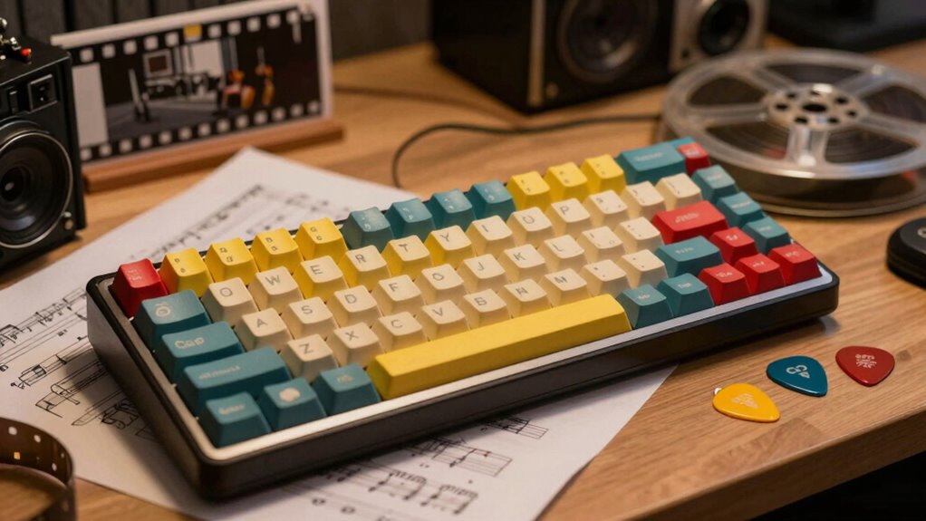 ergonomic setup enhances musical accuracy