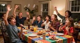 family singing competitions chaos