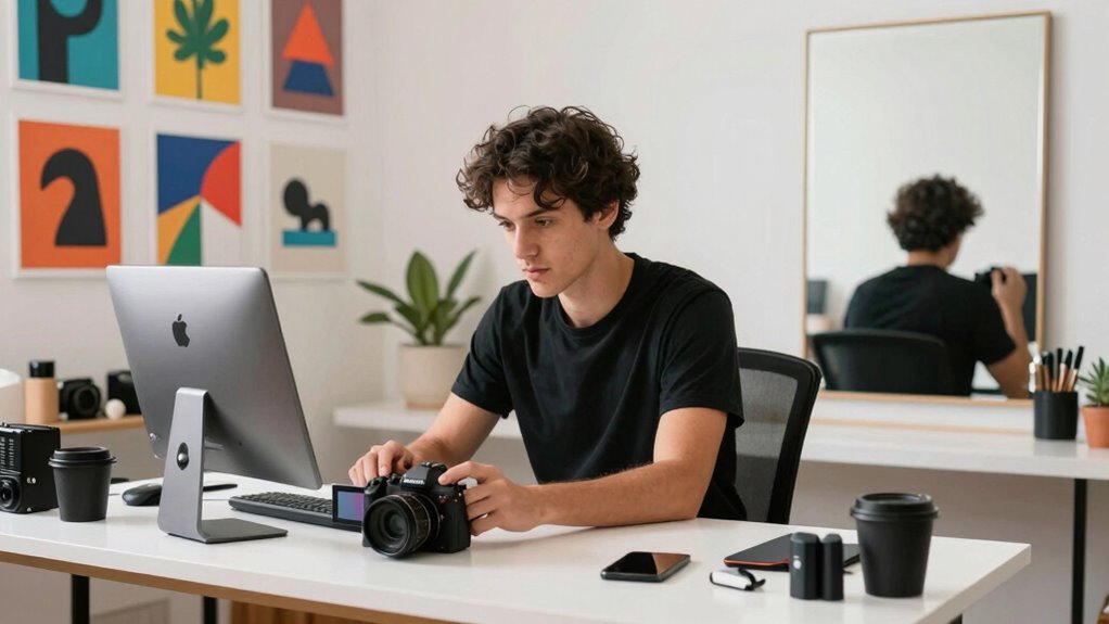 flip screen enhances solo vlogging