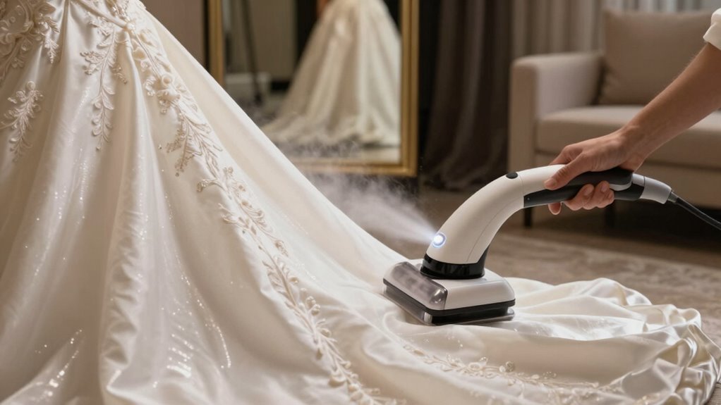 gentle efficient garment steaming